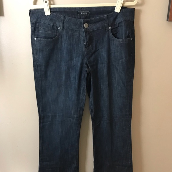 Blue Bootcut Jeans 👖 - Picture 2 of 7